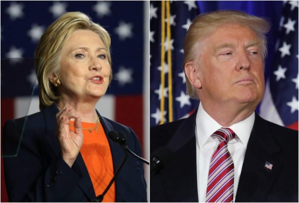 Primer debate presidencial en EUA solo contará con Clinton y Trump