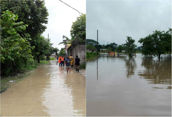 Evacuaciones en San Pedro Sula y Villanueva por lluvias