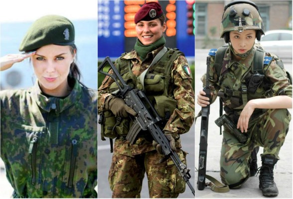 Las fuerzas militares femeninas más temibles del mundo