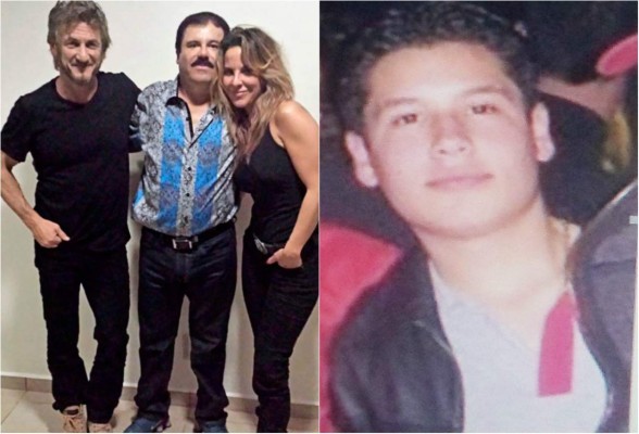 Revelan foto de Kate con el 'hijo guapo' de 'El Chapo'