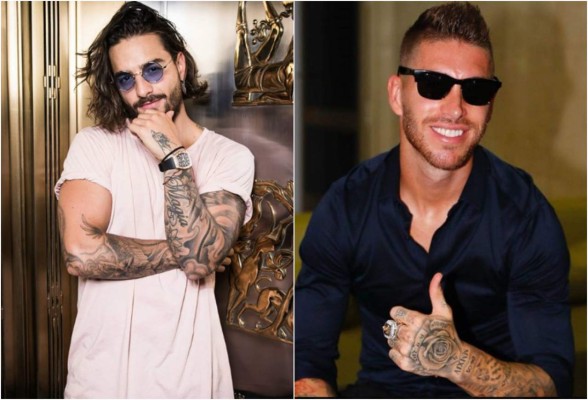Maluma cumple uno de sus sueños de la mano de Sergio Ramos