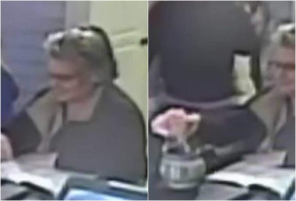 Anciana es buscada por ser experta en robar propinas