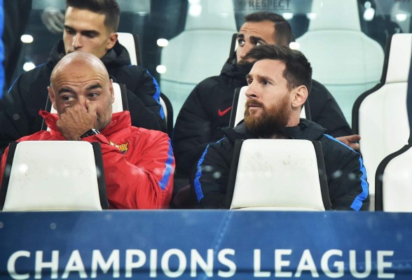 La razón por la que Messi no fue titular frente a la Juventus