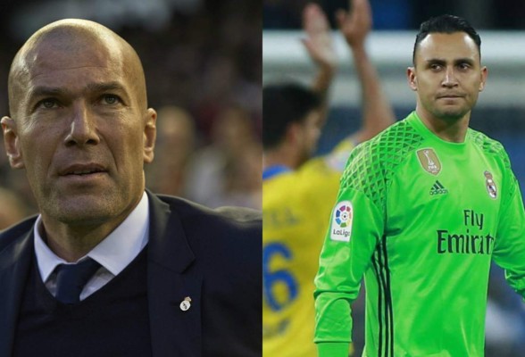 Zidane sobre Keylor: 'Se puede equivocar como todos'
