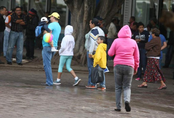 A partir de esta tarde: frío afectará a Cortés, Colón, Atlántida, Yoro e Islas de la Bahía