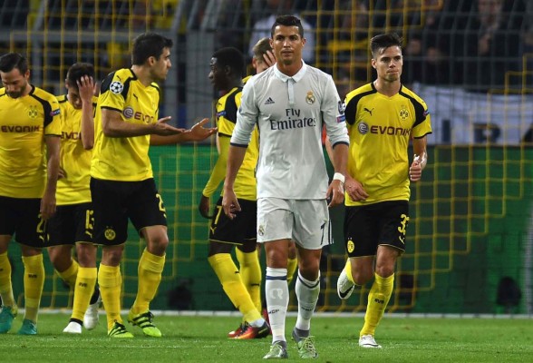 Real Madrid no se cura de la fiebre amarilla y Dortmund le sacó el empate
