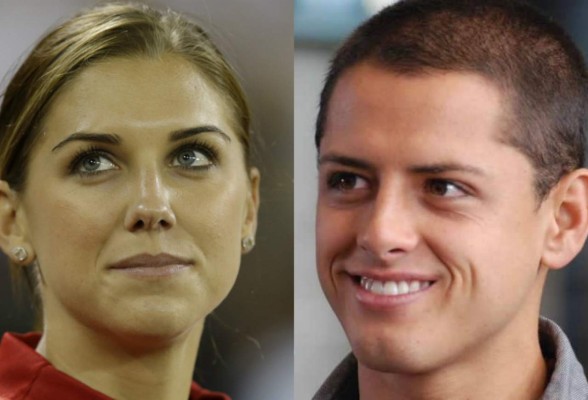 Alex Morgan: 'Chicharito siempre está en el lugar indicado'