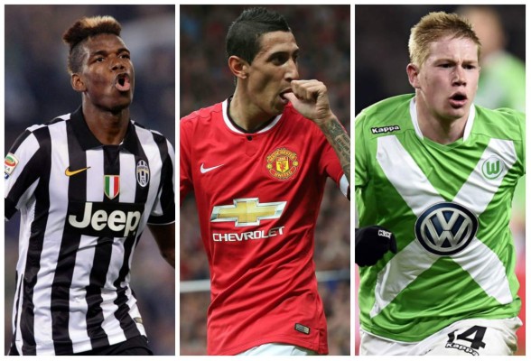 Pogba, Di María y De Bruyne, en la agenda del PSG