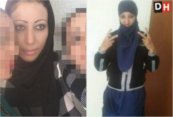 Video capta momento en que mujer terrorista se hizo explotar