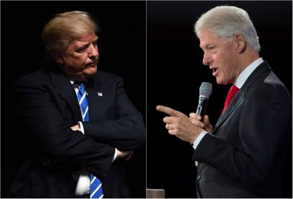 Trump ataca al expresidente Clinton por burlarse de su inteligencia