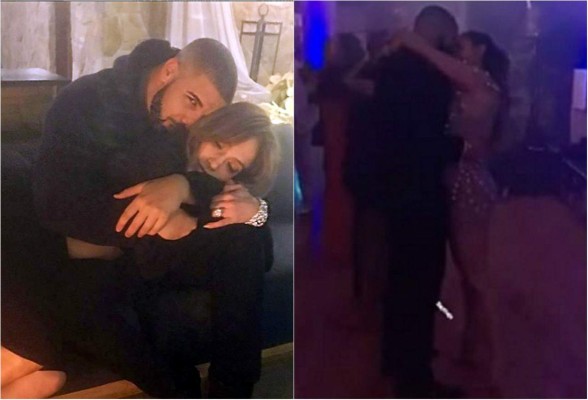 JLo y Drake exhiben su romance con candente baile y beso