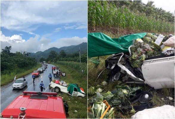 Honduras: Un muerto y dos heridos en fatal accidente de tránsito