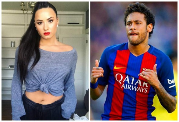 Neymar y Demi Lovato, ¿tienen romance?  