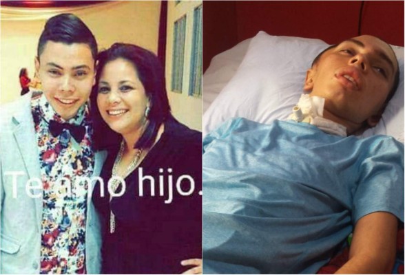 La madre quiere que su hijo se recupere.