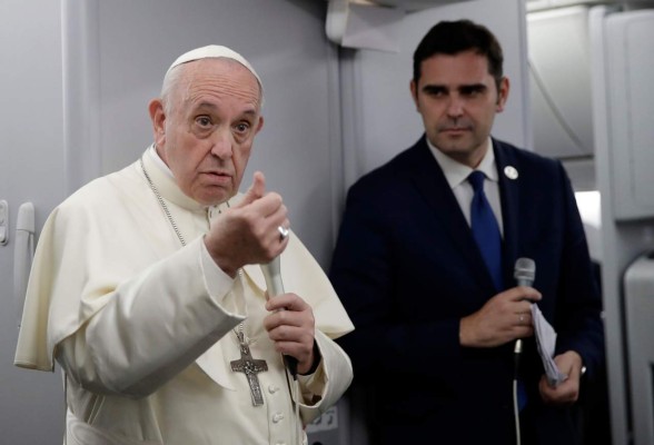 Papa Francisco: 'Temo el derramamiento de sangre en Venezuela'