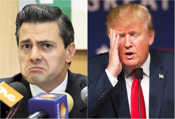 Peña Nieto arremete contra Donald Trump por muro