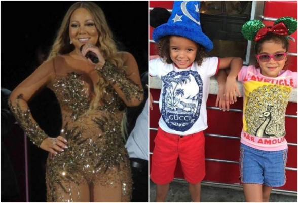 El inolvidable momento de Mariah Carey junto a sus hijos en concierto