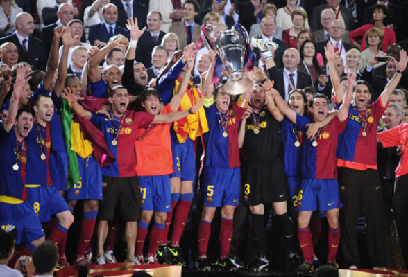 Barcelona campeón de la Champions League