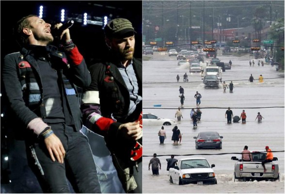 Coldplay escribe 'Houston' en honor a los afectados por Harvey