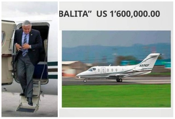 Aviones, mansiones y joyas: Los lujos de Otto Pérez y Baldetti