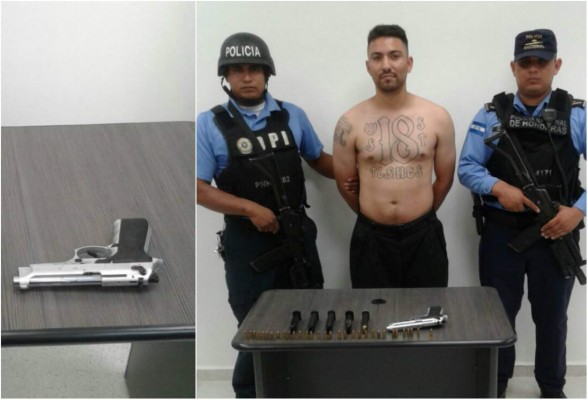 Policía captura al presunto líder de la Pandilla 18 en La Pradera