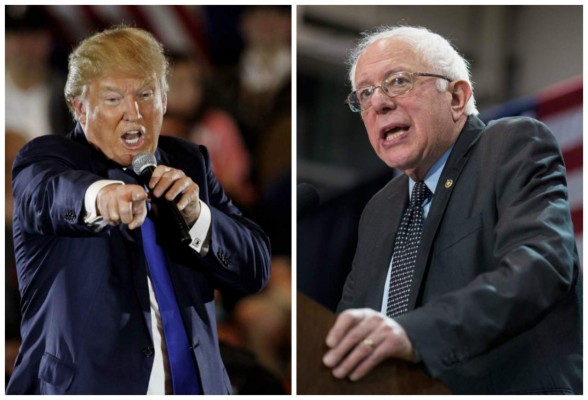 Trump amenaza con enviar manifestantes a mitines de Sanders
