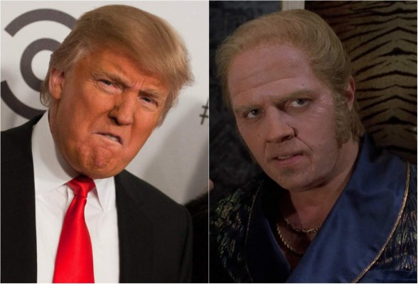 Trump inspiró el personaje del villano de 'Volver al futuro'