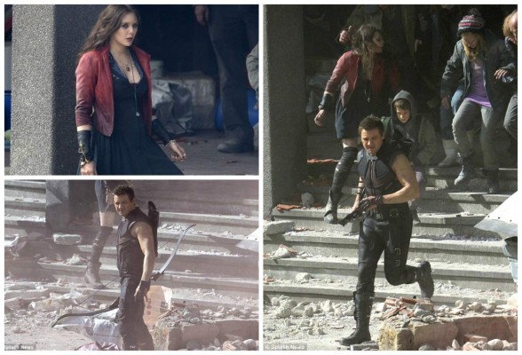 Nuevas imágenes de las grabaciones de 'Los Vengadores 2'