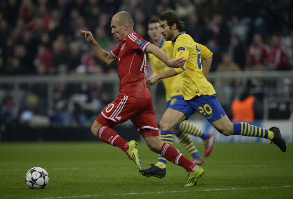 Bayern Múnich avanza a cuartos de Champions y elimina al Arsenal