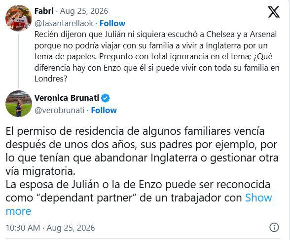 Destapan por qué Julián rechaza al Arsenal: el increíble motivo que frena su fichaje