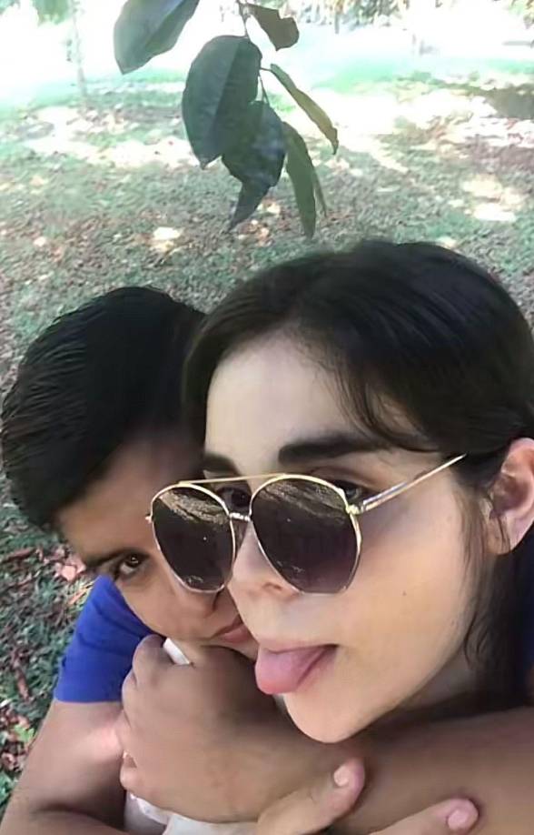 Fue a través de Tik Tok que la joven dedicó ese sentido mensaje a su pareja.