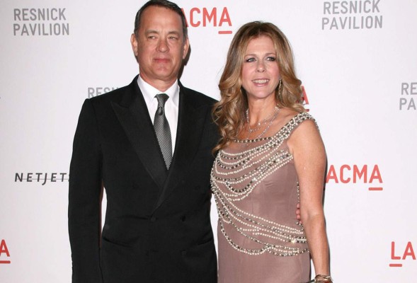 Tom Hanks y Rita Wilson.
