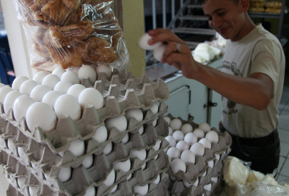 Nicaragua cierra sus fronteras a huevo hondureño