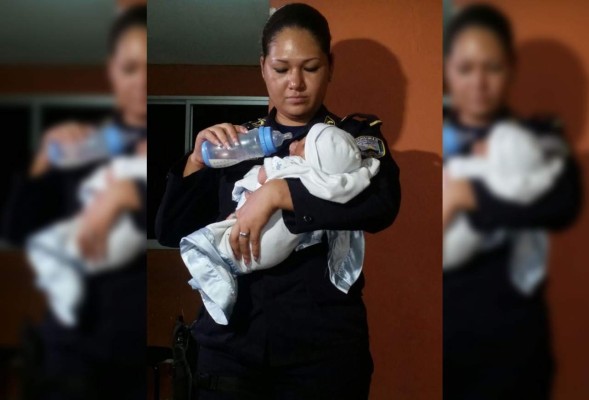 Debajo de puente hallan a recién nacida en San Pedro Sula