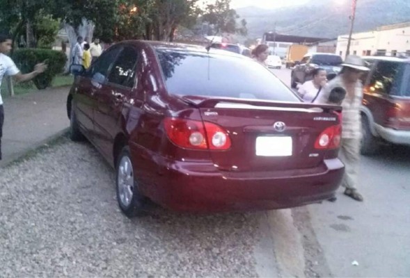 La exjueza Iris Argueta fue ultimada ayer frente al parque central de Catacamas, Olancho.