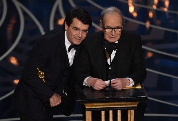 Ennio Morricone gana el Óscar a sus 87 años
