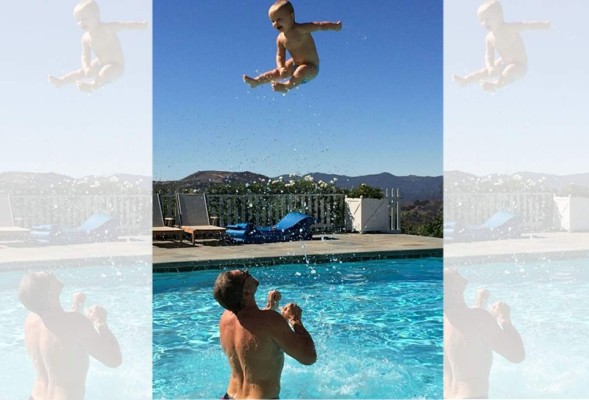 Fotos de hijos de Jessica Simpson criticadas