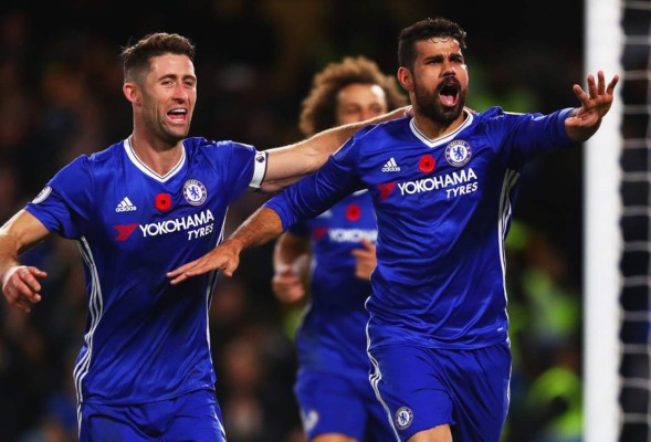 El Chelsea se divierte a costa del Everton y asume el liderato