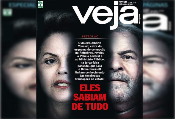 'Ellos sabían todo': Revista Veja acusa a Rousseff y a Lula de corrupción