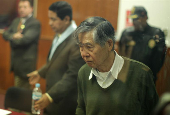 Fujimori admitió que 'es una posibilidad' que nunca salga de prisión