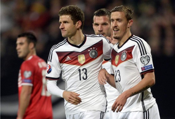 Alemania se impuso por goleada a la recién llegada Gibraltar