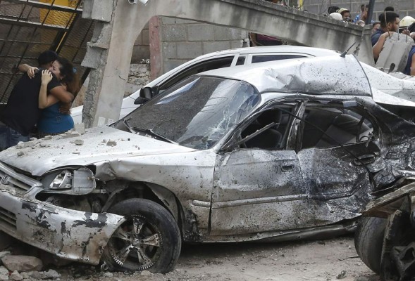 Dos muertos y al menos 15 heridos deja accidente en Tegucigalpa