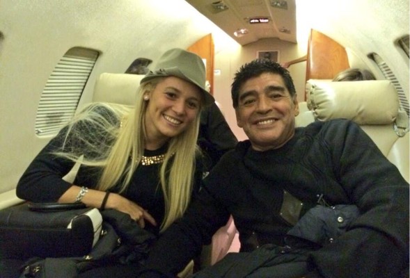 Filtran video de Maradona golpeando a su novia