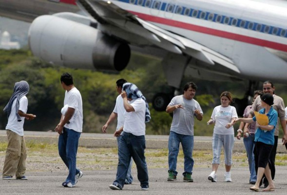 Estados Unidos deportará hoy a 83 migrantes hondureños