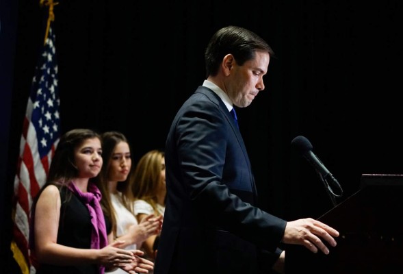 Marco Rubio descarta ser candidato a la Vicepresidencia de EUA