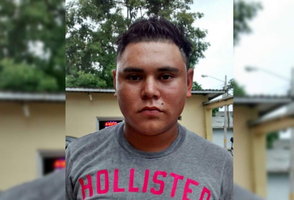 Edwin Samir Osorto Laínez (18), residente en la colonia 6 de Mayo.