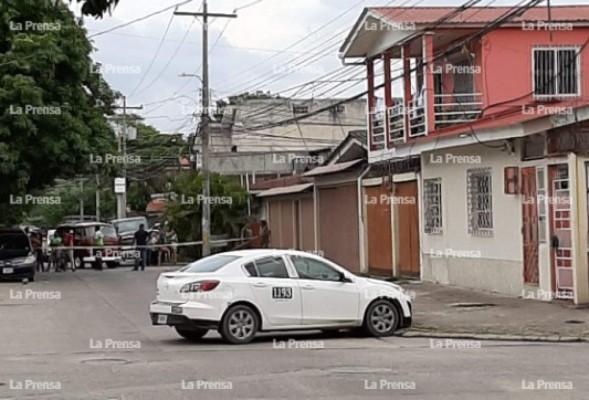 Identifican a taxista asesinado en barrio Barandillas de San Pedro Sula