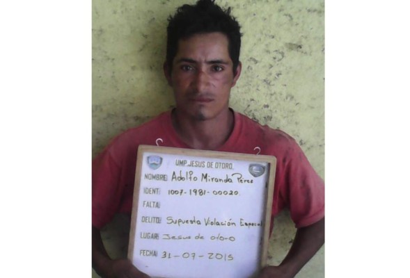 Detienen a supuesto violador de anciana