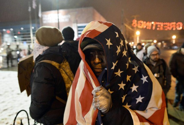 El frío y el feriado regresan la calma a EUA