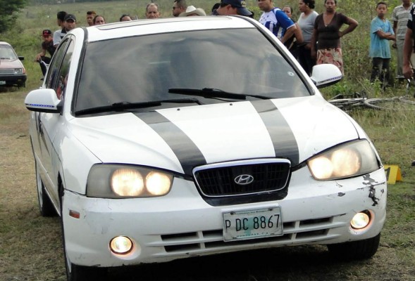 Dentro de carro ultiman a policía en El Progreso, Yoro